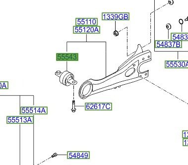 55543-2H000 BUSH - Image 3