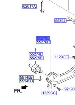 55270-2W100 BUSH - Image 4